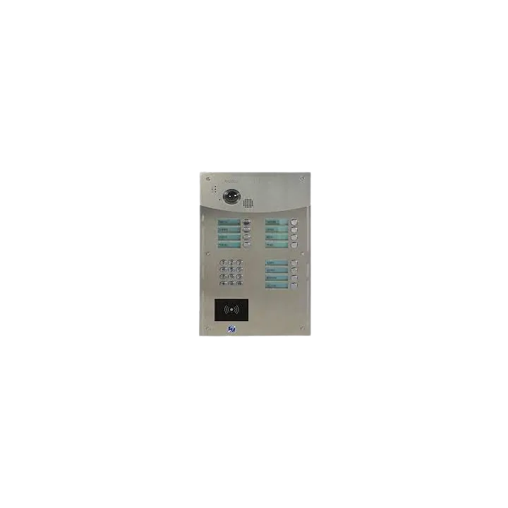 Interphone 4 Bouton Avec Clavier Codé 12 Touch Rétro-Éclairée