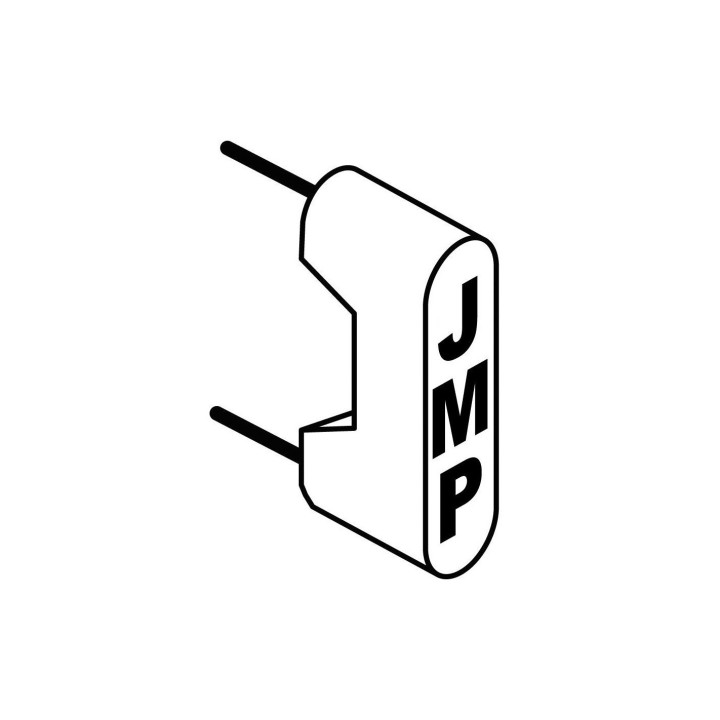 Sachet de 10 configurateurs BUS - JMP blanc/vert