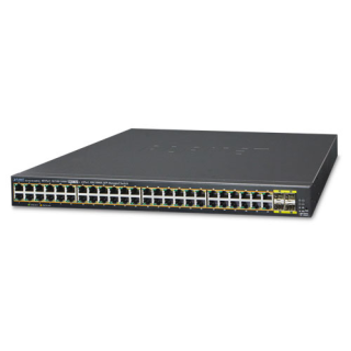 Switch 19'S' L2 48 Port Giga Poe 440W + 4 Sfp