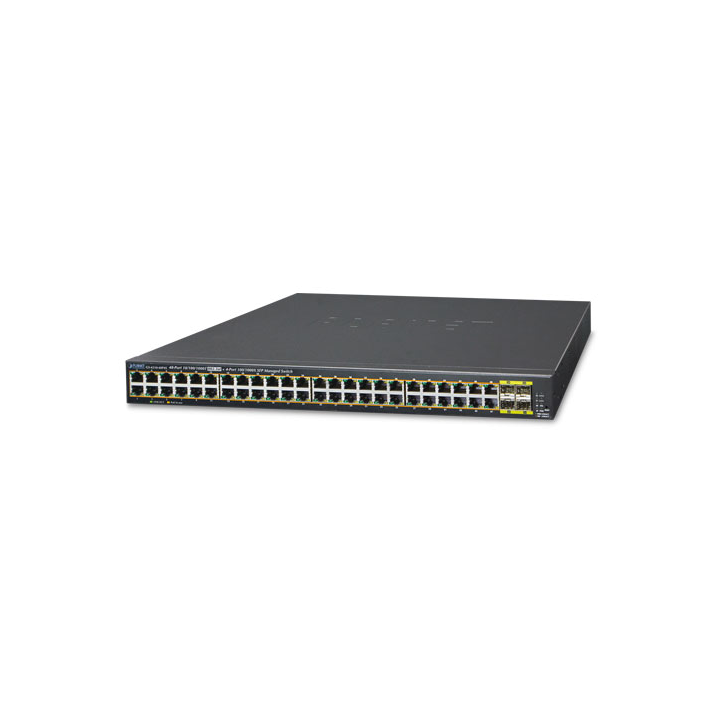 Switch 19'S' L2 48 Port Giga Poe 440W + 4 Sfp