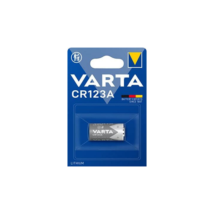 Pile CR123A Photo Lithium 3V 1550mAh