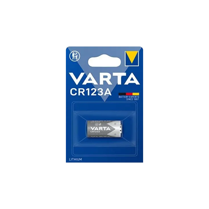 Pile Cr123A Photo Lithium 3V 1550Mah