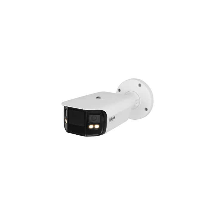 Caméra Bullet Full-Color Duo 2X4Mp Focale Fixe 3.6Mm Ir40M Mic Ip67