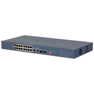 Switch Ethernet 16 Ports Poe, 2Xsfp, Cloud Manageable, 240W