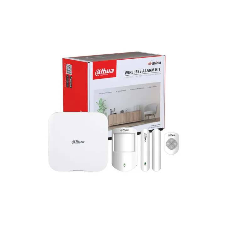 Pack Alarme Sans Fi, Hub2, 4G/Wi-Fi, Pircam, Contact, Télécommande