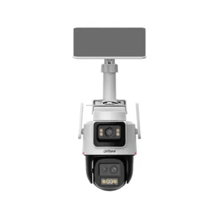 Caméra Ip Solaire Hybride 4G, 3+3Mp, Wizcolor