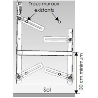 Accessoire Ingénio Fixation Universelle Pour Convecteurs