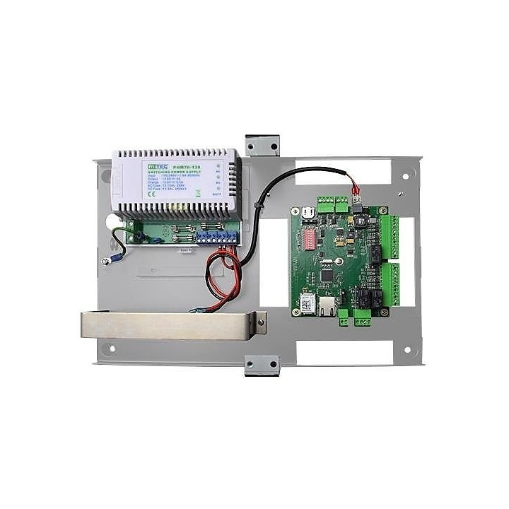 Eden LIGUARDX2-ALIM série LIGUARDX Centrale de gestion, 2 lecteurs, avec alimentation 12 à 14 VDC, communication BUS RS485 ou IP