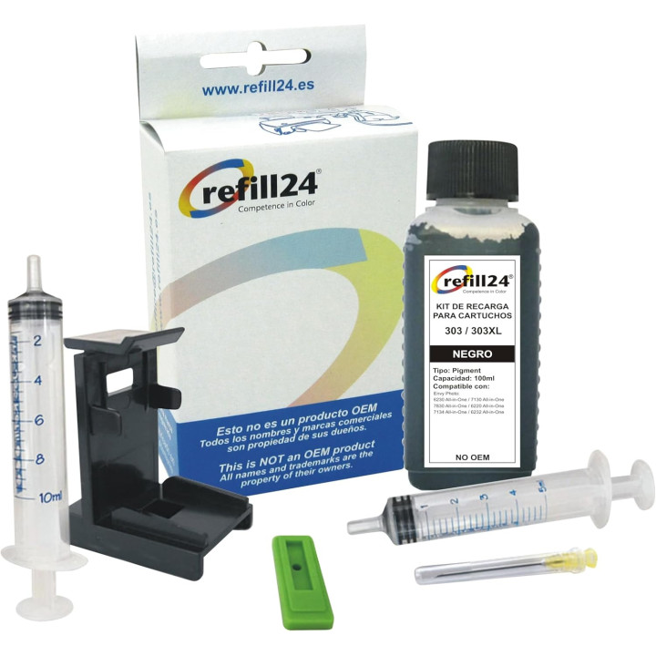 Kit-Card-3300 Recharge Cartouche Coul Pour Imprimante 300 Simple