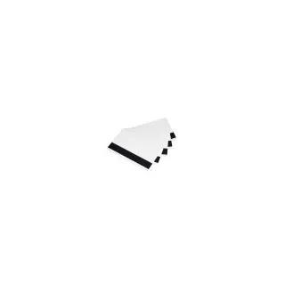 Badge Format Carte Iso Blanche + Piste Iso2 Vierge(100)