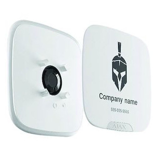 Capot de façade personnalisable pour sirène à l'unité