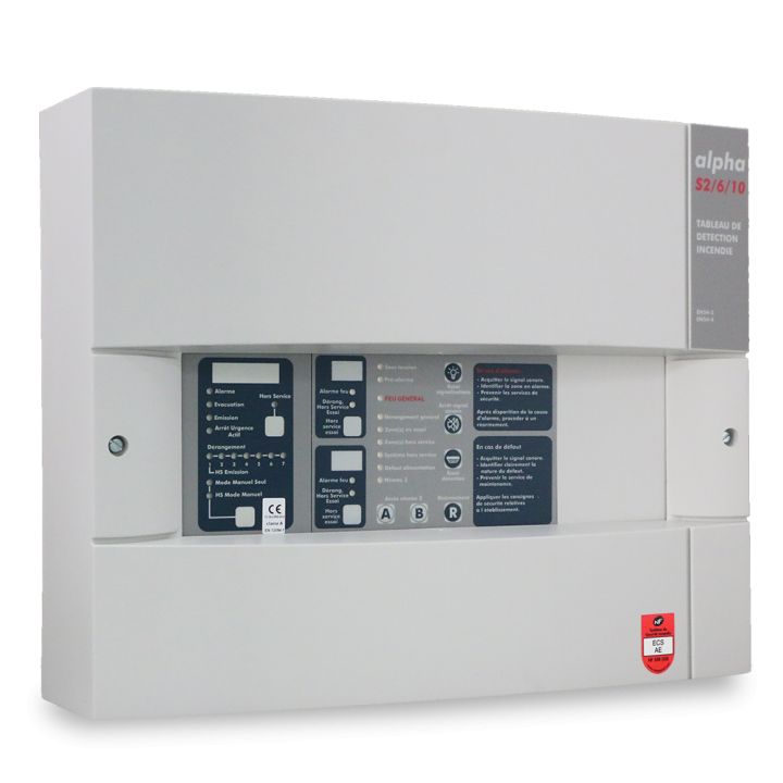 ALPHA C2/6/10 - avec 2 batteries 12V/7Ah et 1 batterie 12V/1.2Ah