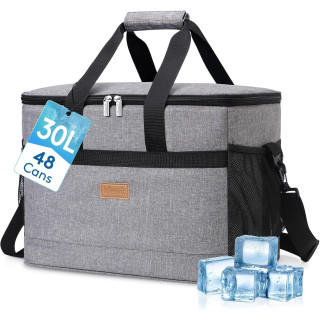 Sac Isotherme 30L, Grand Format Glaciere Souple Isothermes