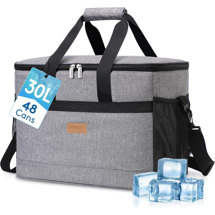 Sac Isotherme 30L, Grand Format Glaciere Souple Isothermes