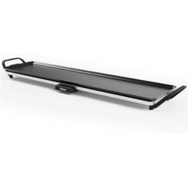 Grill De Table Slim Xl - Grande Surface De Cuisson De 90 X 23 Cm - Thermostat Réglable - Revêtement Antiadhésif