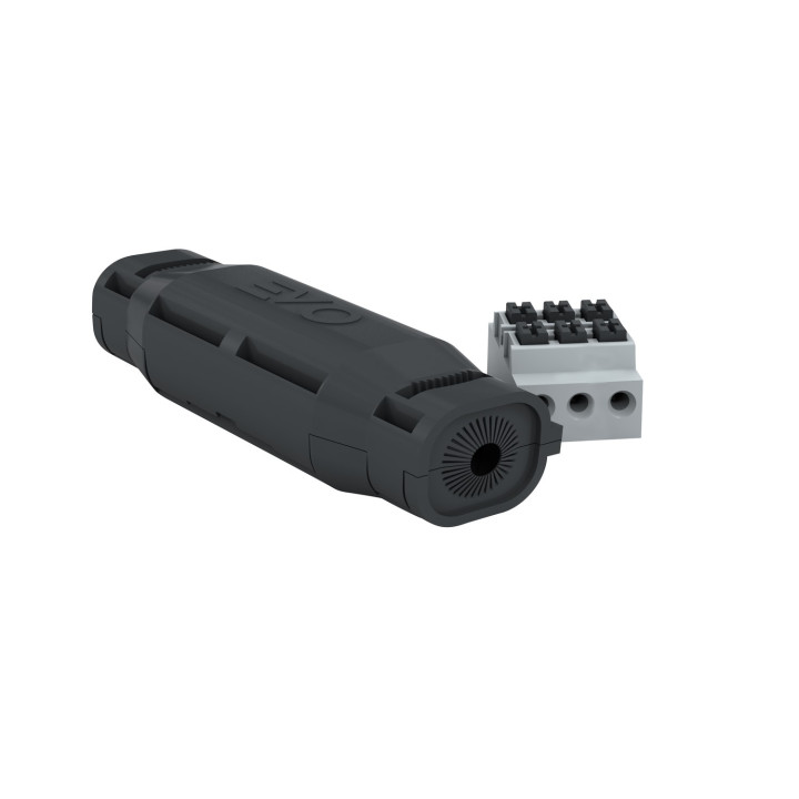Boîte De Jonction 0,6/1Kv, 24 A Ip68 Avec Gel Et Connecteur 3P 1,5-2,5 Mm²