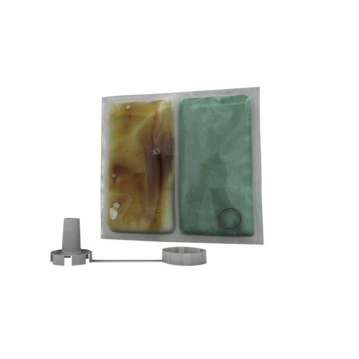 Résine Bi-Composants Polyuréthane À Forme Finale Rigide , 550 G. 0.400L