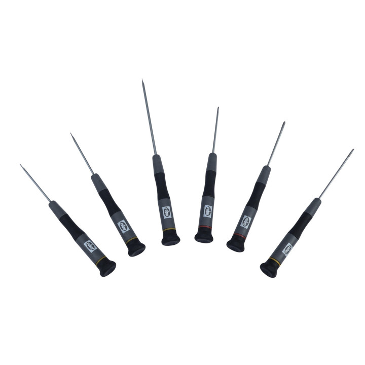 Coffret De 6 Tournevis Électronique Manches Bimatière