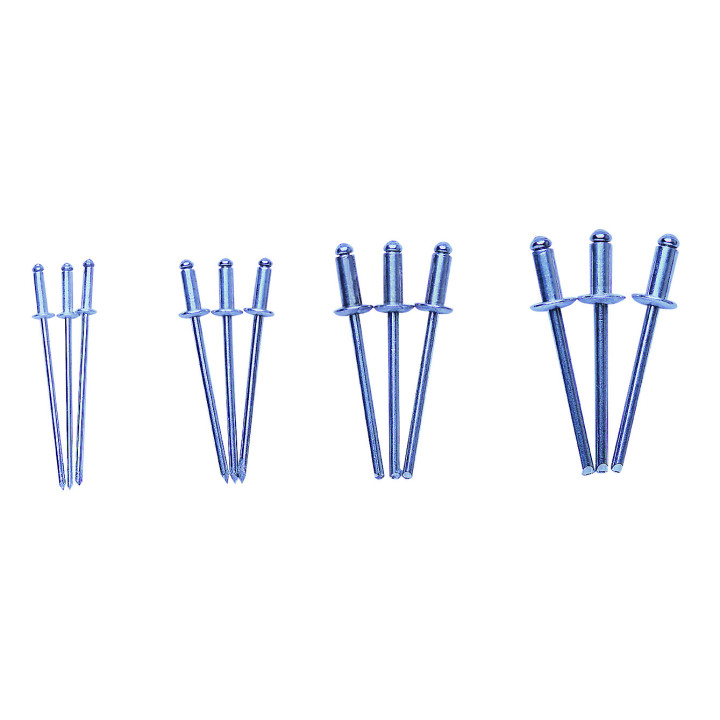 Rivet Alu Acier 5,8 X 24 Mm, 200 Pièces