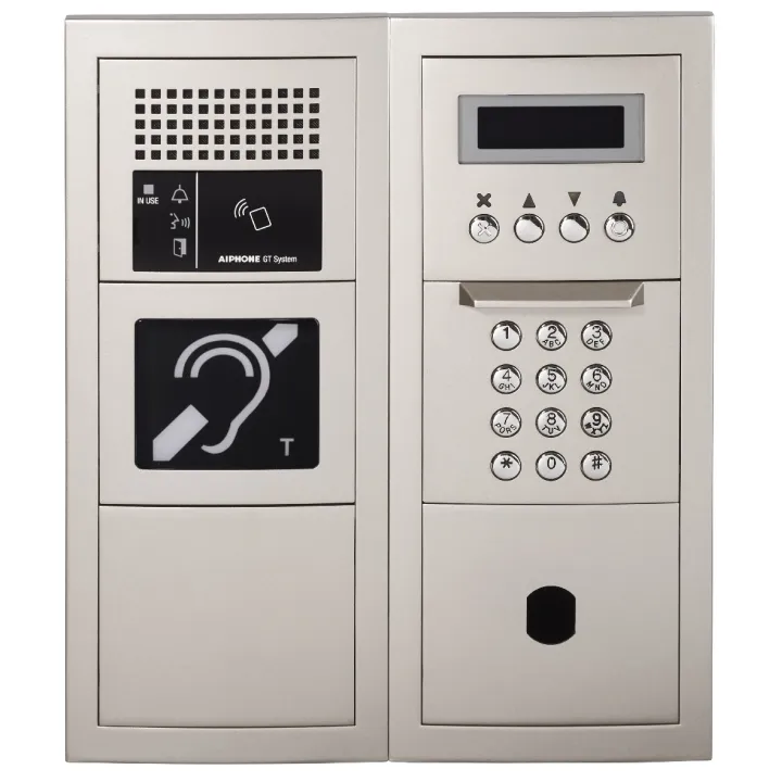 Platine Audio Modulaire À Défilement Avec Boucle Magnétique & Emplacement Vigik+