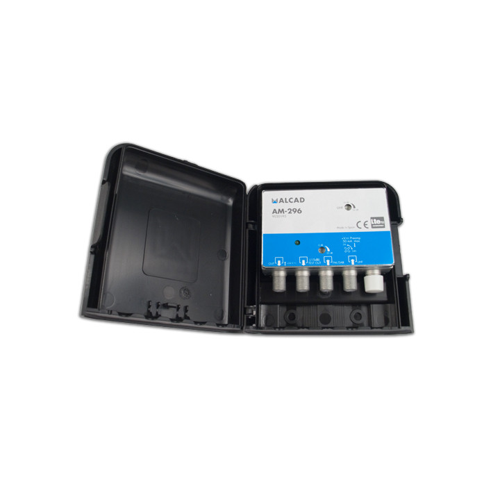 Péamplificateur De Mât, 2 Entrées-Uhf (Gain 32Db)-Dab/Fm (Gain 20Db)