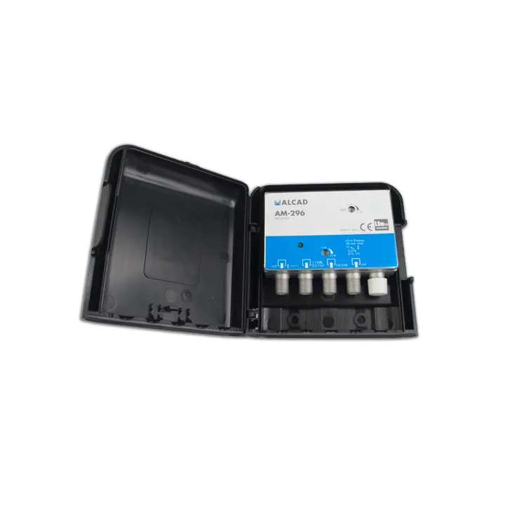 Péamplificateur De Mât, 2 Entrées-Uhf (Gain 32Db)-Dab/Fm (Gain 20Db)