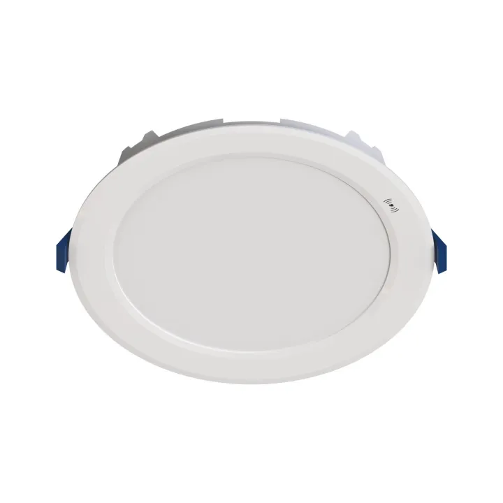 Flat-Iso Sensor-Plafonnier Downlight Ip65 Recouvr. 20W 2300Lm 2700/3000/4000K(3-Cct), Blanc