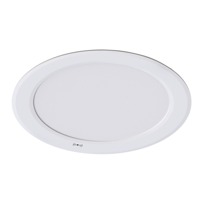 FLAT-ISO SENSOR-Downlight IP65 recouvr. 20W 2300lm 2700/3000/4000K(3-CCT), blanc