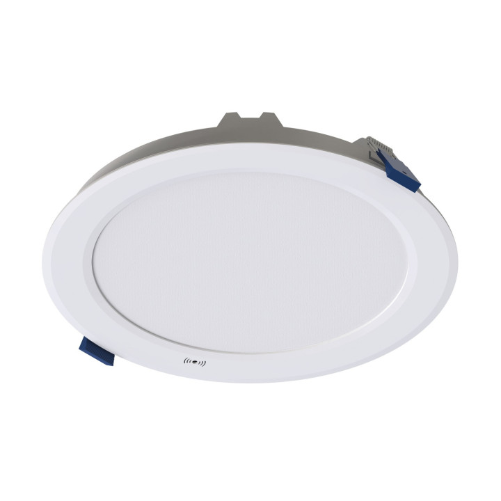 FLAT-ISO SENSOR-Downlight IP65 recouvr. 20W 2300lm 2700/3000/4000K(3-CCT), blanc