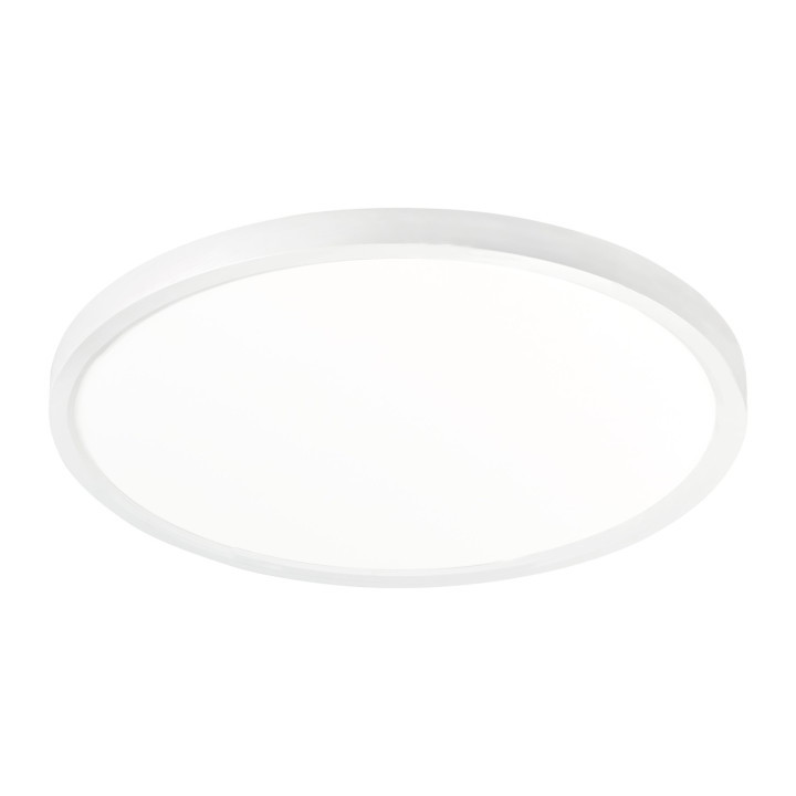 Plafonnier ROMI rond LED CCT : 3000K / 4000K / 6500K 30W 2500lm 30000h blanc