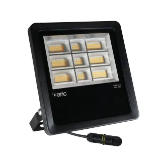Twister 4 Noir 60W 3000K Ip66 Ik08 9000Lm 90° 50000H