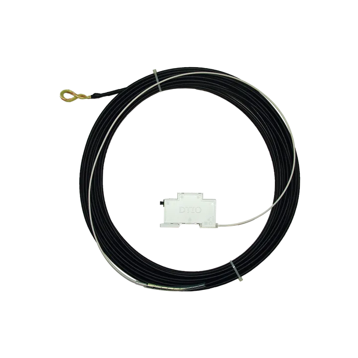 Lien D'Abonné Extérieur - Intérieur Précâblé : 1 Fibre G657A2 Équipé D'Un Dtio M