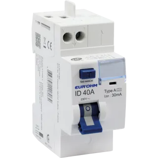 Interrupteur Différentiel Automatique 2P 40A / 30Ma / Type A