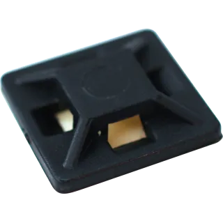 Embase Adhésive 4,4 Mm Noire