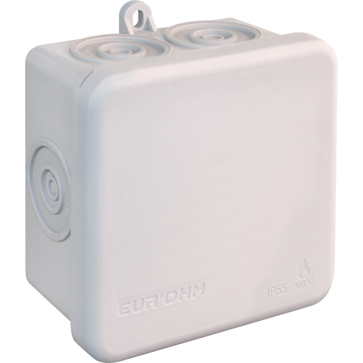 Boîtier Étanche Ip55 Dim 80X80X45 Eco 960° D