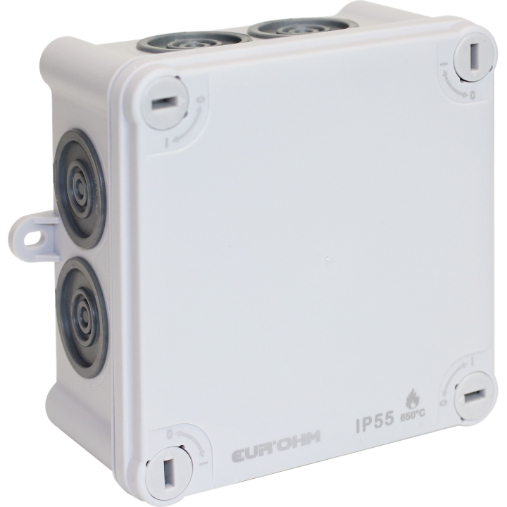 Boîtier Ip55 405X105X55 650° 7 Passe-Fil Entrée Directe D
