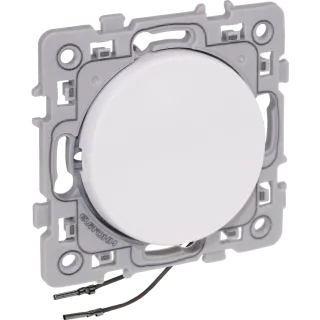 Square - Interrupteur Va Et Vient Lumineux/Témoin Blanc