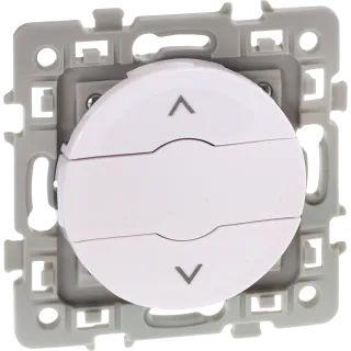 Square Interrupteur Volets Roulants 3 Bouton Blc D