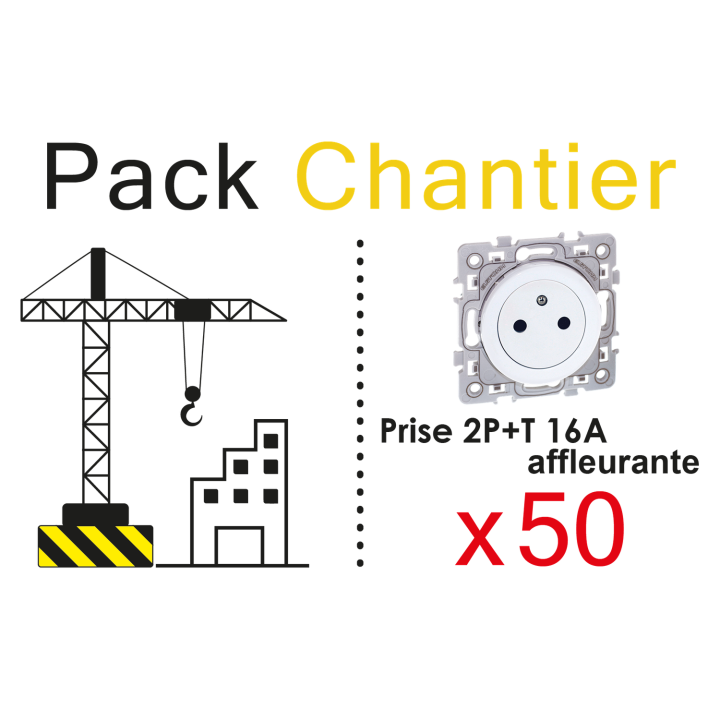 Square Lot 50 Prises Affl. Blc "Top Chantier"