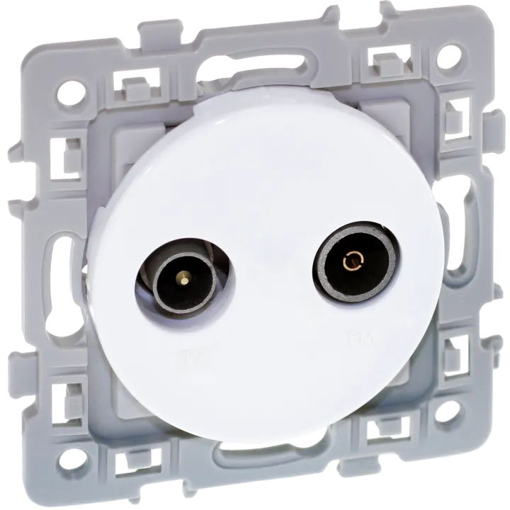 Square Prise Tv-Fm Blc D