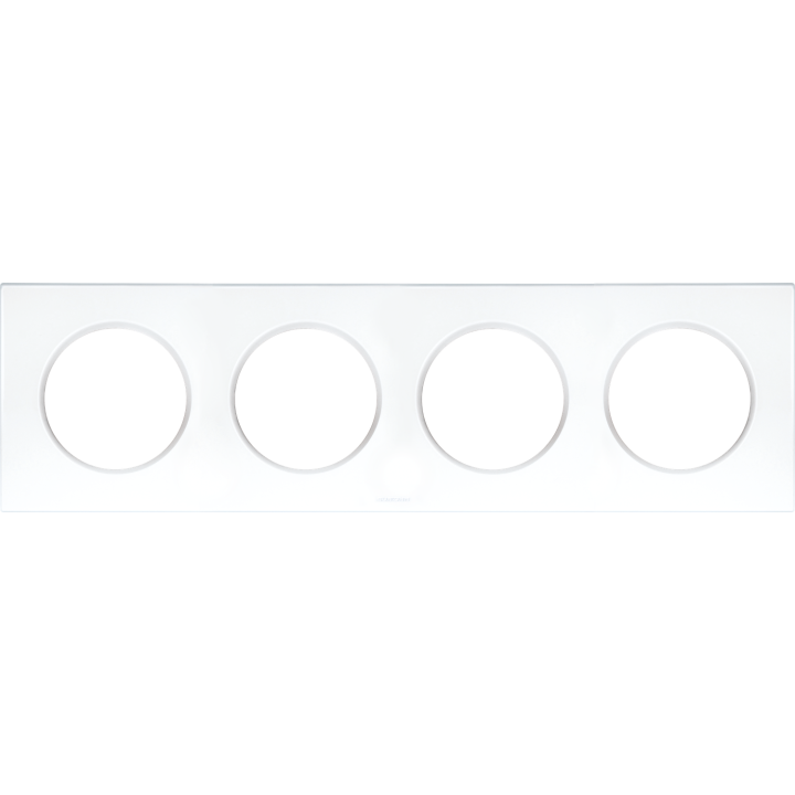Square Plaque Blanc 4P Entr 73 D