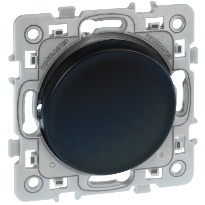 Square Interrupteur Va Et Vient Anthracite