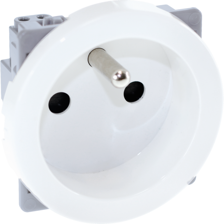 Comete Prise 2P+T Blc