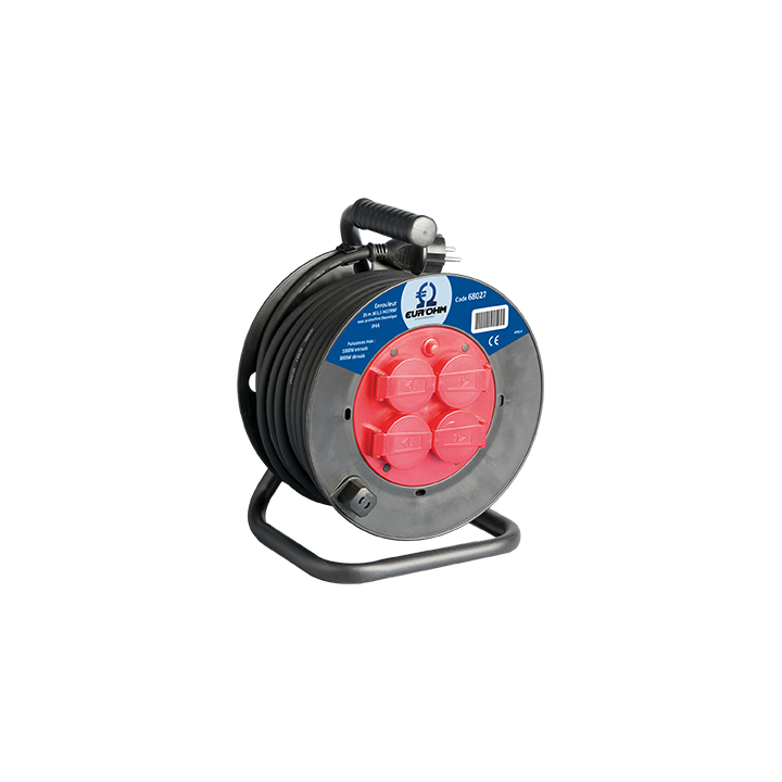 Enrouleur Ip44 3G2,5² 20 Mètres
