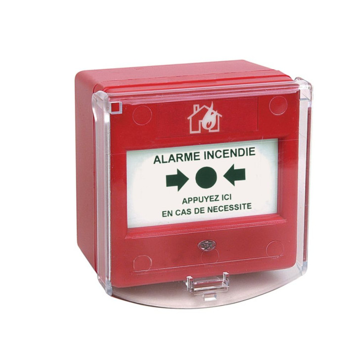 Déclencheur Manuel Adressable Bgvea 3000 Saillie + Voyant - Etanche - Ip66