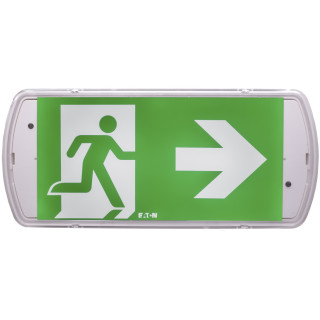 Luminaire d'évacuation 100% LED pour source centrale. Alim 24-48