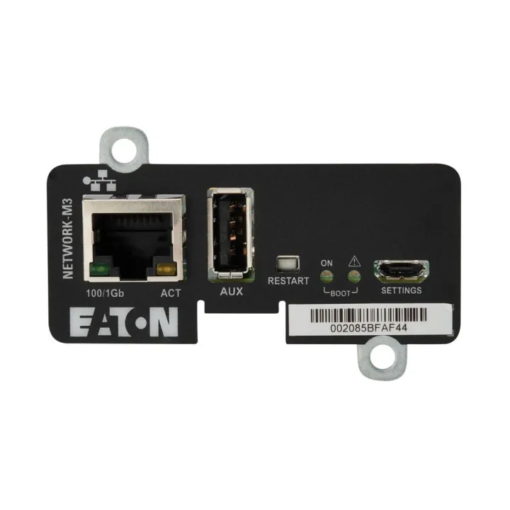 Carte Réseau Gigabit Cybersécurisée Pour Onduleur Eaton
