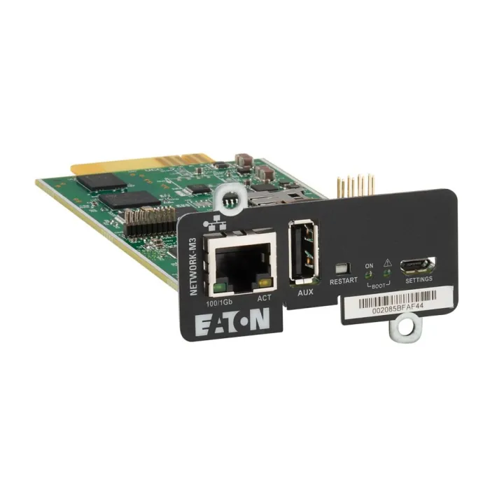 Carte Réseau Gigabit Cybersécurisée Pour Onduleur Eaton