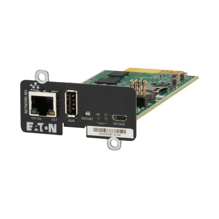 Carte Réseau Gigabit Cybersécurisée Pour Onduleur Eaton