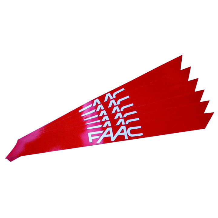 Lot De Stickers Réfléchissants Pour Lisse De Barrières De Type S Et L..